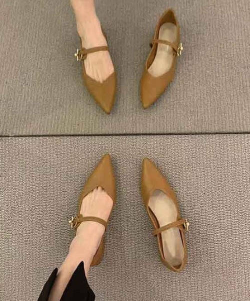 AMELY（エミリー）の「ポインテッドトゥパンプス（パンプス・レディース・ブラック/ベージュ/ブラウン・35/36/37/38/39）」の5枚目の写真