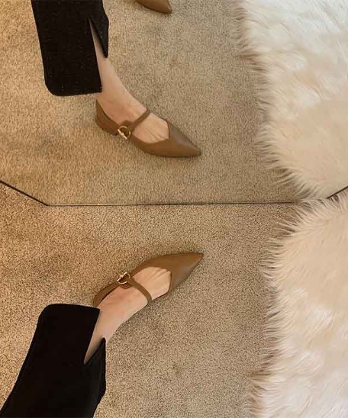 AMELY（エミリー）の「ポインテッドトゥパンプス（パンプス・レディース・ブラック/ベージュ/ブラウン・35/36/37/38/39）」の6枚目の写真