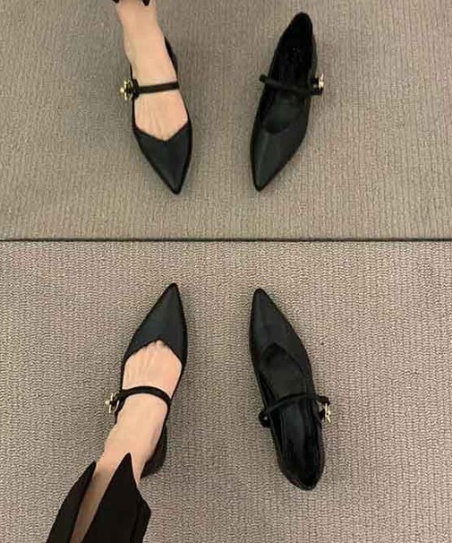 AMELY（エミリー）の「ポインテッドトゥパンプス（パンプス・レディース・ブラック/ベージュ/ブラウン・35/36/37/38/39）」の4枚目の写真