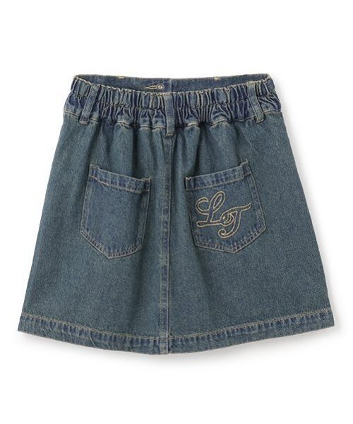LOVETOXIC（ラブトキシック）の「【GOODPRICE】オシャ見え切替えスカート（スカート・キッズ・グレー/ブラック/ライトブルー/ネイビー/ブルー・M:150cm/S:140cm/L:160cm）」の6枚目の写真