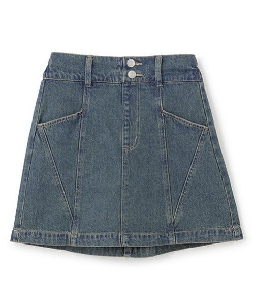 LOVETOXIC（ラブトキシック）の「【GOODPRICE】オシャ見え切替えスカート（スカート・キッズ・グレー/ブラック/ライトブルー/ネイビー/ブルー・M:150cm/S:140cm/L:160cm）」の17枚目の写真