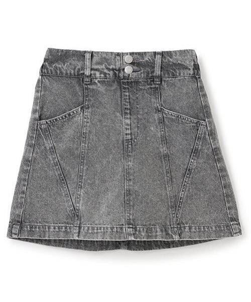 LOVETOXIC（ラブトキシック）の「【GOODPRICE】オシャ見え切替えスカート（スカート・キッズ・グレー/ブラック/ライトブルー/ネイビー/ブルー・M:150cm/S:140cm/L:160cm）」の21枚目の写真