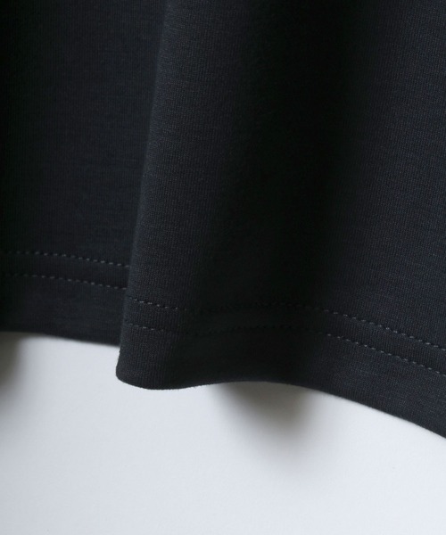 ANPAS(アンパス)の「Cool Touch Smooth fabric No Color Jacket Cardigan/ふわとろ スムース ノーカラー ジャケット ボタンレス カーディガン(カーディガン/ボレロ・メンズ・チャコール/ベージュ/ブルー・M/L/LL)」の7枚目の写真