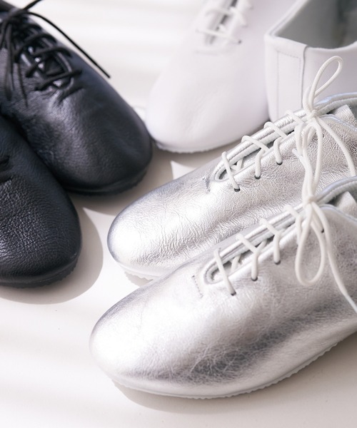 CROWN JAZZ（クラウンジャズ）の「【WEB限定】【CROWN/クラウン】DANCE JAZZシューズ シルバー（ドレスシューズ・レディース・シルバー・4/6/5）」の14枚目の写真