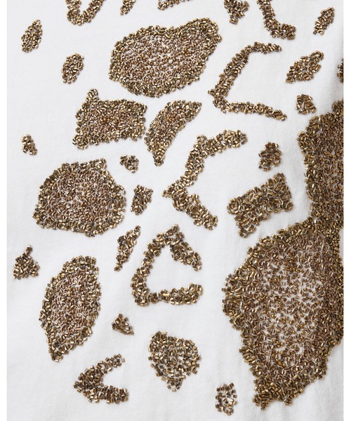 ALLSAINTS(オールセインツ)の「AMELIE FLOW EMBELLISHED T-SHIRT | AMELIE フロー エンベリッシュド Tシャツ(Tシャツ/カットソー・レディース・ホワイト・S/M/L/XS)」の5枚目の写真