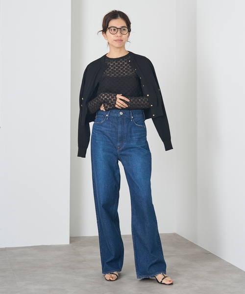 IENA（イエナ）の「ストレッチレース プルオーバー◇（Tシャツ