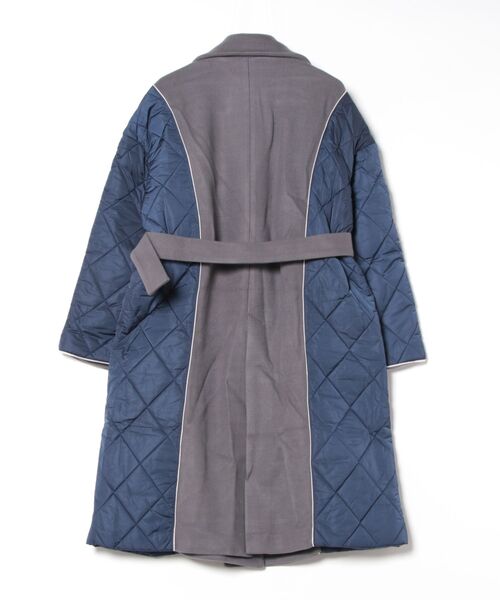 CIEL'AIR（シエルエアー）の「Different Material Volume Trench Coat（トレンチコート・レディース・グレー・FREE）」の14枚目の写真