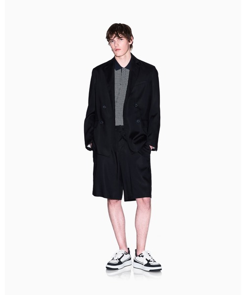 ARMANI EXCHANGE（アルマーニエクスチェンジ）の「【A|X アルマーニ エクスチェンジ】マイクロプリント 半袖ポロシャツ/REGULAR（ポロシャツ・メンズ・ネイビー系1/ブラック系1/ホワイト系1・LARGE/SMALL/X-LARGE/X-SMALL/XX-LARGE/MEDIUM）」の6枚目の写真