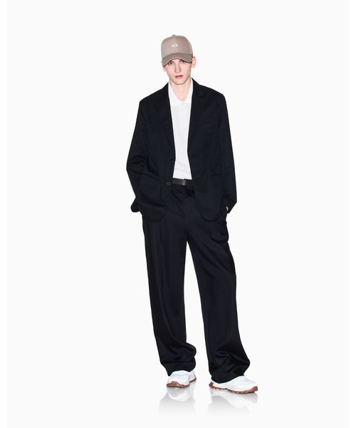 ARMANI EXCHANGE（アルマーニエクスチェンジ）の「【A|X アルマーニ エクスチェンジ】マイクロプリント 半袖ポロシャツ/REGULAR（ポロシャツ・メンズ・ネイビー系1/ブラック系1/ホワイト系1・LARGE/SMALL/X-LARGE/X-SMALL/XX-LARGE/MEDIUM）」の11枚目の写真