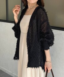 フリンジシアーシャツ