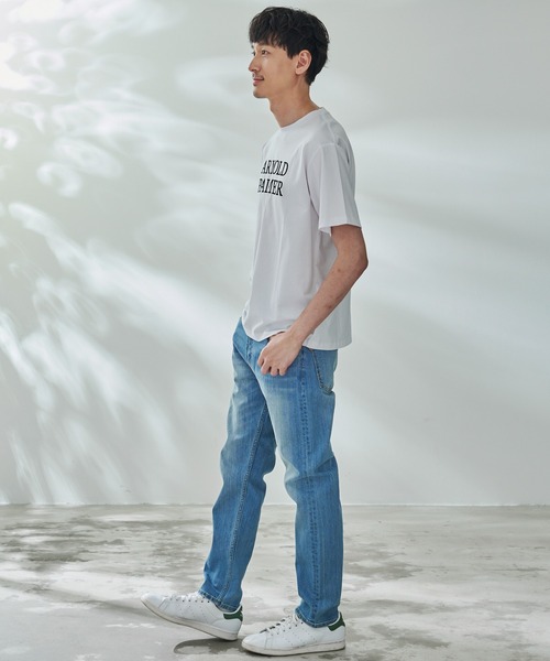 Arnold Palmer（アーノルドパーマー）の「フロッキーロゴ シェア 半袖 Tシャツ（Tシャツ/カットソー・レディース・ライトベージュ/ホワイト/チャコールグレー・L/M/S/XS/LL）」の17枚目の写真