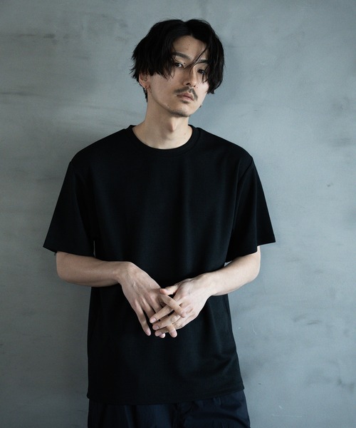 RATTLE TRAP(ラトルトラップ)の「ランダムメッシュジャガードT(Tシャツ/カットソー・メンズ・ホワイト/ネイビー/ブラック・M/L)」の1枚目の写真