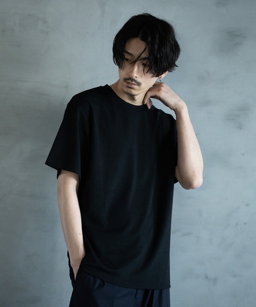 RATTLE TRAP(ラトルトラップ)の「ランダムメッシュジャガードT(Tシャツ/カットソー・メンズ・ホワイト/ネイビー/ブラック・M/L)」の13枚目の写真