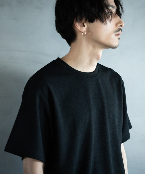 RATTLE TRAP(ラトルトラップ)の「ランダムメッシュジャガードT(Tシャツ/カットソー・メンズ・ホワイト/ネイビー/ブラック・M/L)」の14枚目の写真
