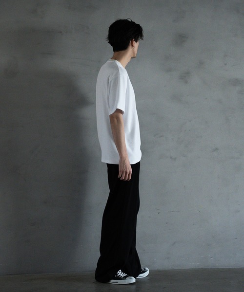 RATTLE TRAP(ラトルトラップ)の「ランダムメッシュジャガードT(Tシャツ/カットソー・メンズ・ホワイト/ネイビー/ブラック・M/L)」の7枚目の写真