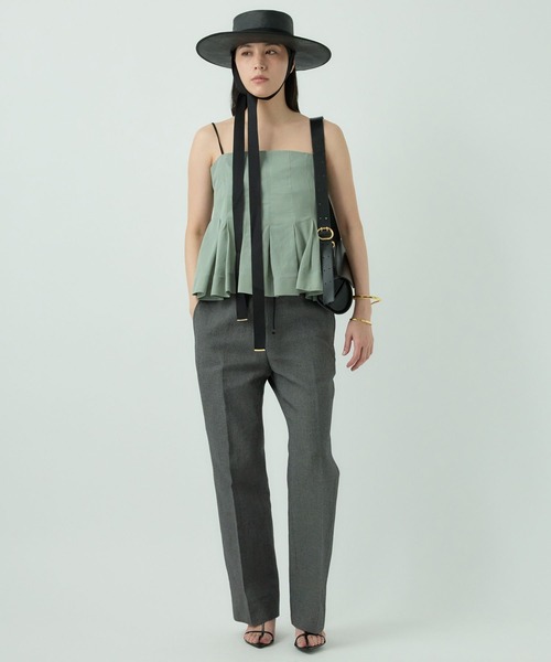 Chaos（カオス）の「Chaos(カオス)/キャロルキャミ（シャツ/ブラウス・レディース・グリーン/ブラック・FREE）」の8枚目の写真