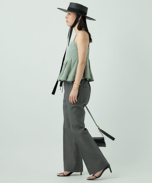 Chaos（カオス）の「Chaos(カオス)/キャロルキャミ（シャツ/ブラウス・レディース・グリーン/ブラック・FREE）」の10枚目の写真