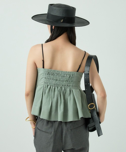 Chaos（カオス）の「Chaos(カオス)/キャロルキャミ（シャツ/ブラウス・レディース・グリーン/ブラック・FREE）」の16枚目の写真