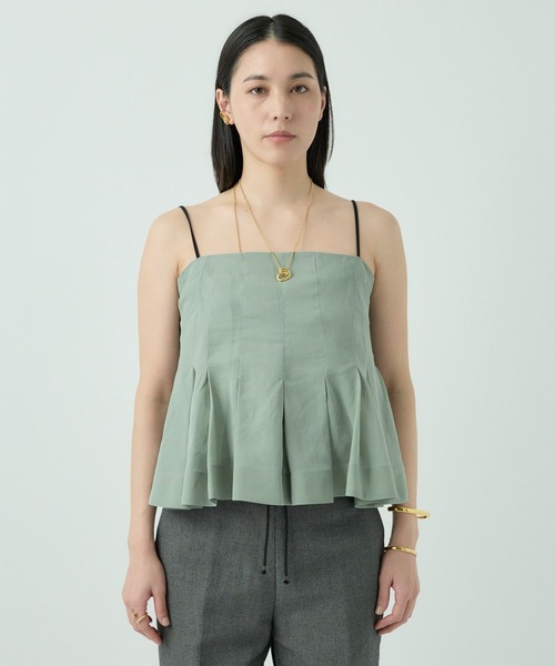 Chaos（カオス）の「Chaos(カオス)/キャロルキャミ（シャツ/ブラウス・レディース・グリーン/ブラック・FREE）」の19枚目の写真