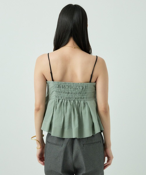 Chaos（カオス）の「Chaos(カオス)/キャロルキャミ（シャツ/ブラウス・レディース・グリーン/ブラック・FREE）」の21枚目の写真