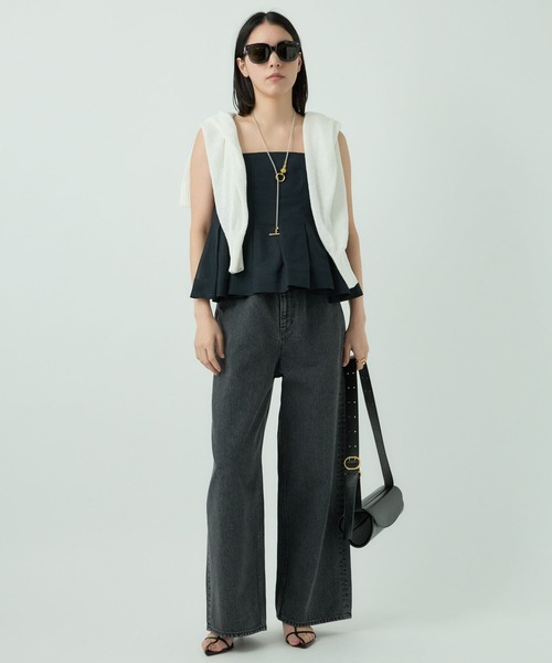 Chaos（カオス）の「Chaos(カオス)/キャロルキャミ（シャツ/ブラウス・レディース・グリーン/ブラック・FREE）」の3枚目の写真