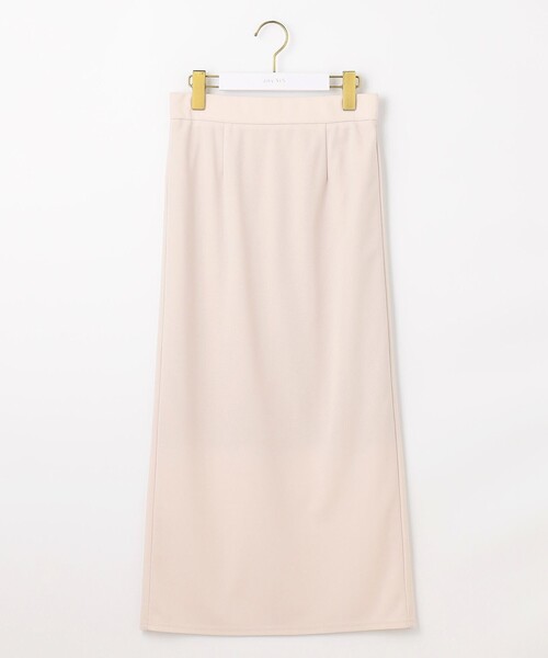 ANY SIS（エニィスィス）の「【UVケア ・ストレッチ・洗える】2WAYジョーゼットジャージーナロー スカート（スカート・レディース・アイボリー系/ダークグリーン系/ブラック系/黄土色系/ネイビー系・2）」の21枚目の写真