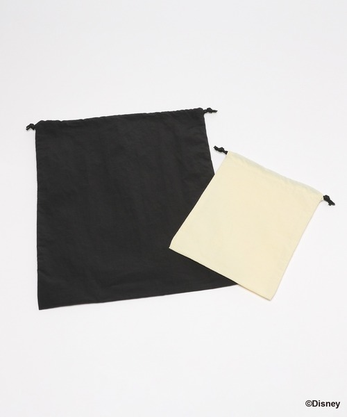 LOWRYS FARM（ローリーズファーム）の「ＤＩＳＮＥＹ／キンチャクセット　327099（ポーチ・キッズ・ブラック/ホワイト/グレー・FREE）」の9枚目の写真