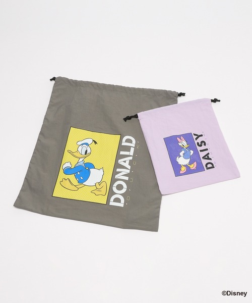 LOWRYS FARM（ローリーズファーム）の「ＤＩＳＮＥＹ／キンチャクセット　327099（ポーチ・キッズ・ブラック/ホワイト/グレー・FREE）」の6枚目の写真