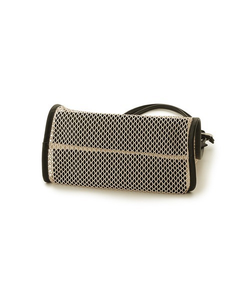 emmi（エミ）の「コットンメッシュトートバッグ（ショルダーバッグ・レディース・ネイビー/ブラウン/その他・FREE）」の11枚目の写真