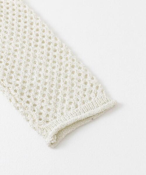 URBAN RESEARCH Sonny Label(アーバンリサーチサニーレーベル)の「スパンコールメッシュニットプルオーバー(ニット/セーター・レディース・グレー系その他/オフホワイト/イエロー・FREE)」の12枚目の写真