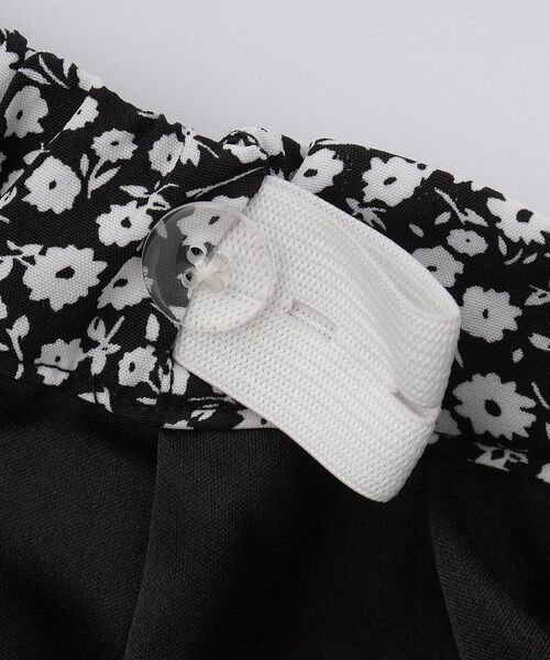 THE SHOP TK （ザ ショップ ティーケー ）の「【120-150】デニム＆花柄スカーチョ/ママとおそろい・洗濯機OK（その他パンツ・キッズ・ブラック系/サックスブルー/ネイビー・12/15 /13/14）」の21枚目の写真