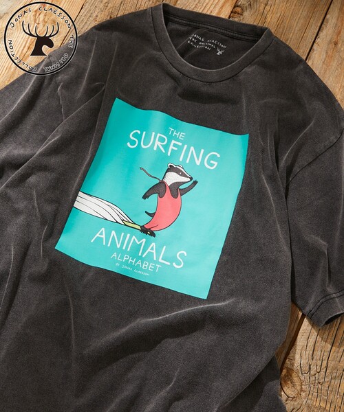 ジョナスクレアッソン JONAS CLAESSON アートプリント セール】JONAS CLAESSON/ジョナス クレアッソン Surfing animals
