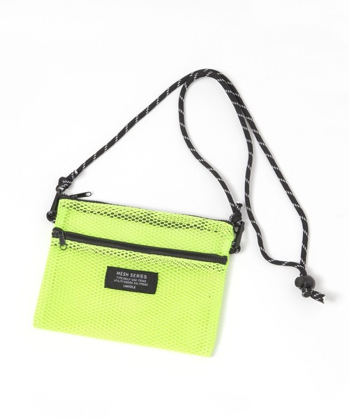 セール】メッシュダブルポケットショルダーバッグ / 284116
