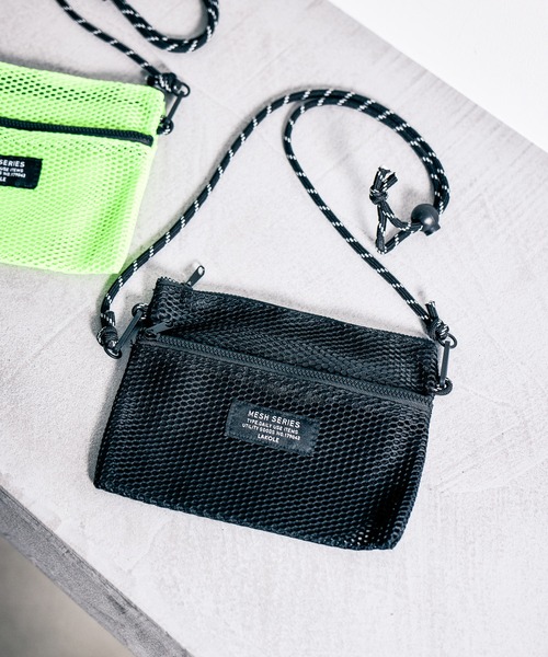 セール】メッシュダブルポケットショルダーバッグ / 284116
