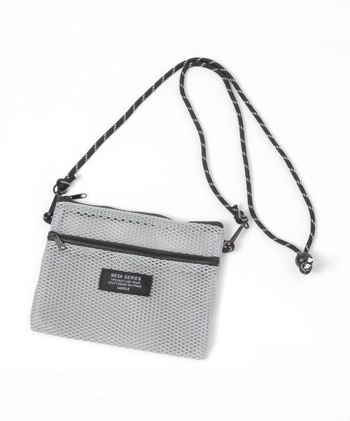 セール】メッシュダブルポケットショルダーバッグ / 284116