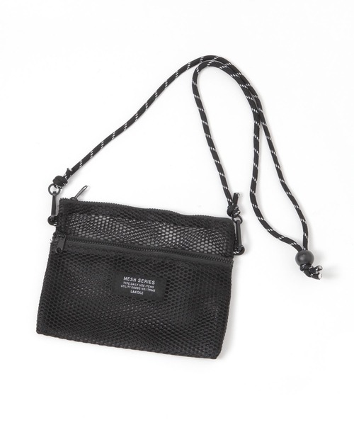 LAKOLE（ラコレ）の「メッシュダブルポケットショルダーバッグ / 284116（ショルダーバッグ・レディース・イエロー/グレー/ブラック/ホワイト・FREE）」の19枚目の写真