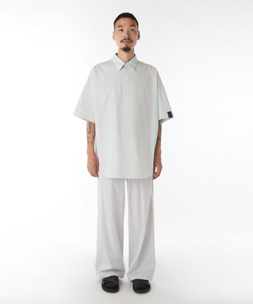 N.HOOLYWOOD COMPILE（N.ハリウッド コンパイル）の「PULLOVER HALF SLEEVE SHIRT（シャツ/ブラウス・メンズ・グレー系2/ピンク系2・36/38/40）」の13枚目の写真