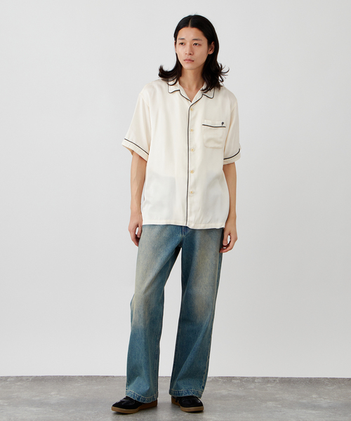 PENDLETON(ペンドルトン)の「【PENDLETON / ペンドルトン】パイピングオープンカラーシャツ(シャツ/ブラウス・メンズ・ブラック/ホワイト・SMALL/MEDIUM)」の7枚目の写真