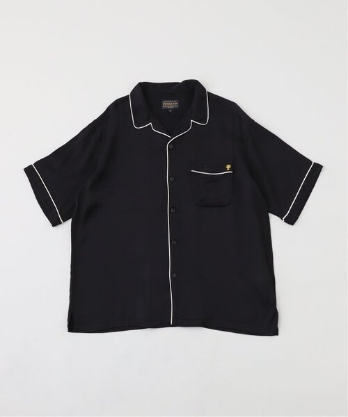 PENDLETON(ペンドルトン)の「【PENDLETON / ペンドルトン】パイピングオープンカラーシャツ(シャツ/ブラウス・メンズ・ブラック/ホワイト・SMALL/MEDIUM)」の11枚目の写真