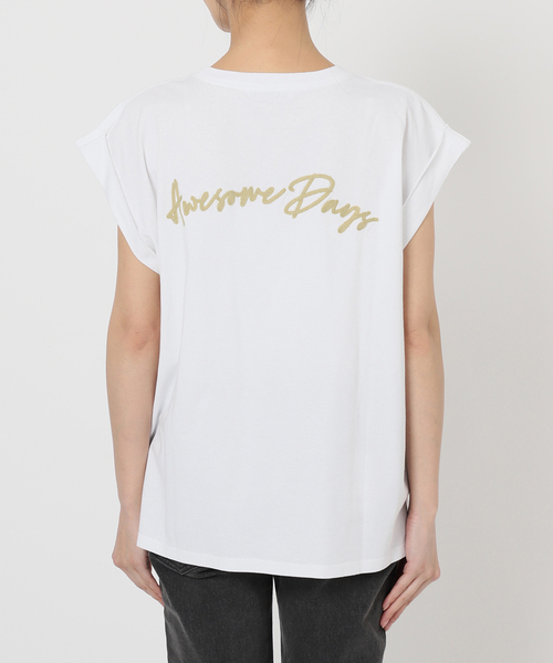 追加》刺繍ロゴフレンチTEE（Tシャツ/カットソー）｜JOURNAL STANDARD