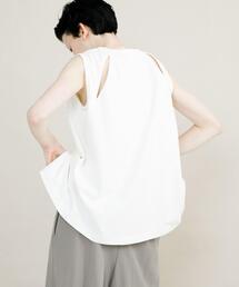 LAATO | slit no sleeve tee(タンクトップ)