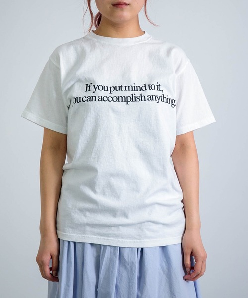 tシャツ 「D.M.G / ディーエムジー」 US天竺 SSプリントTee 「DMG」 レディース D.M.G. tシャツ 「D.M.G / ディーエムジー」 US天竺 SSプリント