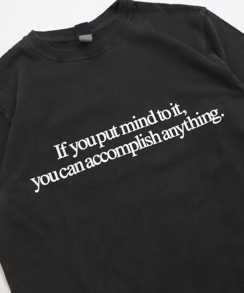 tシャツ 「D.M.G / ディーエムジー」 US天竺 SSプリントTee 「if you~/BTTF」 レディース D.M.G. tシャツ 「D.M.G / ディーエムジー」 US天竺 SSプリント