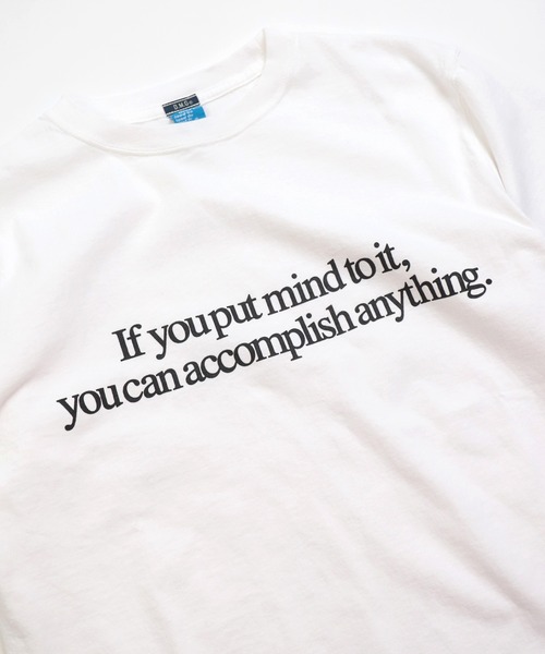 D.M.G.（ドミンゴ）の「[D.M.G / ディーエムジー] US天竺 SSプリントTee 【if you~/BTTF】（Tシャツ/カットソー・レディース・ゴールド/オフホワイト/ブラック・M/S）」の16枚目の写真