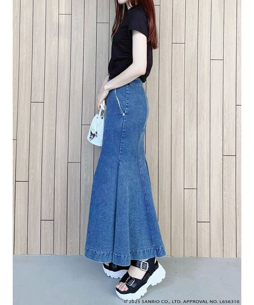 MERCURYDUO（マーキュリーデュオ）の「【メロクロコラボ】クロミキンチャクショルダーバック（ショルダーバッグ・レディース・オフホワイト/ブラック・FREE）」の6枚目の写真