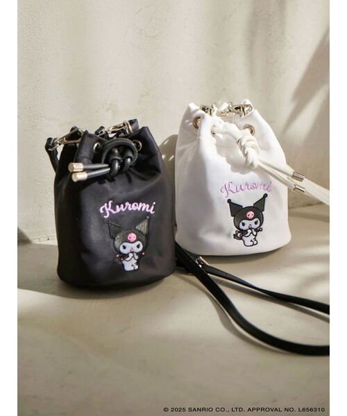 MERCURYDUO（マーキュリーデュオ）の「【メロクロコラボ】クロミキンチャクショルダーバック（ショルダーバッグ・レディース・オフホワイト/ブラック・FREE）」の11枚目の写真