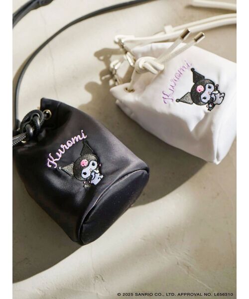 MERCURYDUO（マーキュリーデュオ）の「【メロクロコラボ】クロミキンチャクショルダーバック（ショルダーバッグ・レディース・オフホワイト/ブラック・FREE）」の12枚目の写真