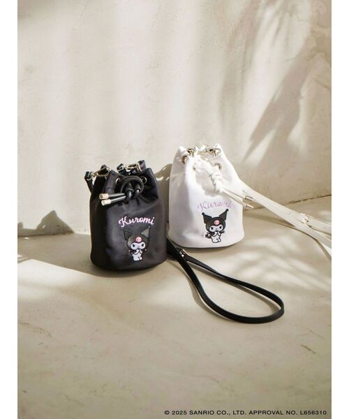 MERCURYDUO（マーキュリーデュオ）の「【メロクロコラボ】クロミキンチャクショルダーバック（ショルダーバッグ・レディース・オフホワイト/ブラック・FREE）」の13枚目の写真