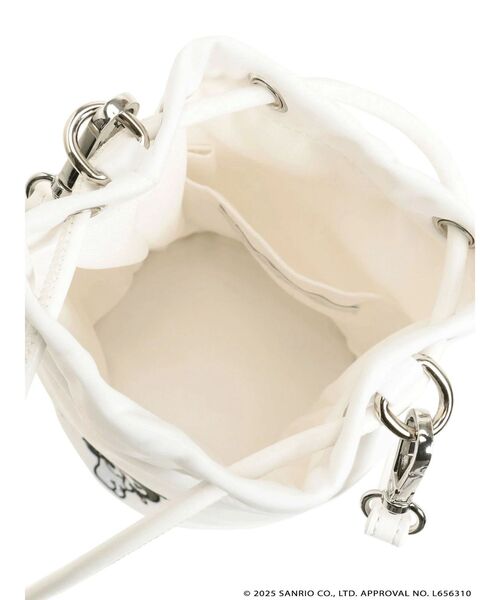 MERCURYDUO（マーキュリーデュオ）の「【メロクロコラボ】クロミキンチャクショルダーバック（ショルダーバッグ・レディース・オフホワイト/ブラック・FREE）」の18枚目の写真