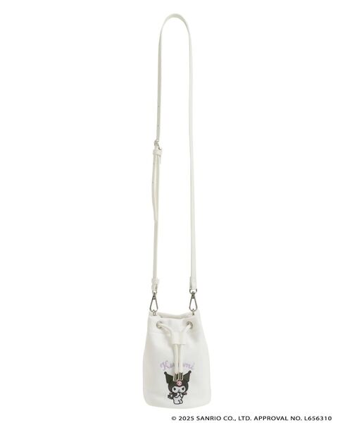 MERCURYDUO（マーキュリーデュオ）の「【メロクロコラボ】クロミキンチャクショルダーバック（ショルダーバッグ・レディース・オフホワイト/ブラック・FREE）」の20枚目の写真